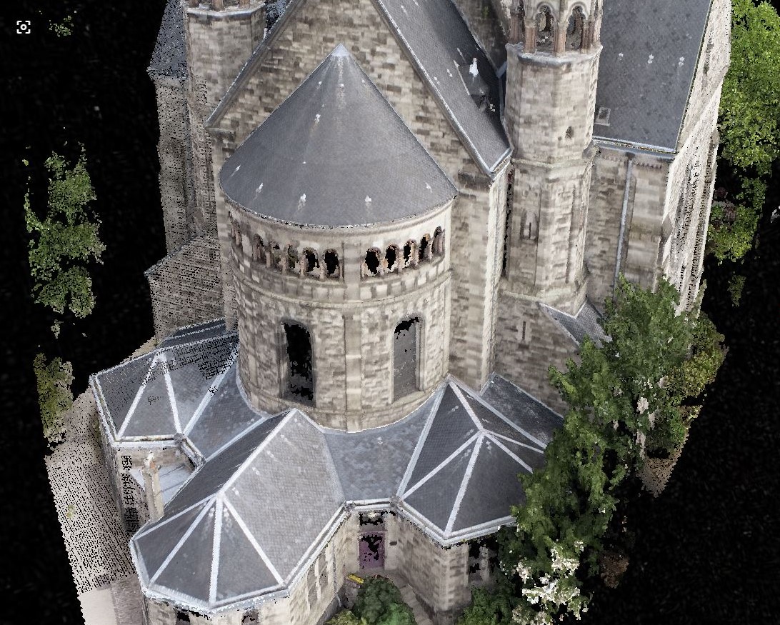 Point Cloud Viewer - Metz Temple Neuf