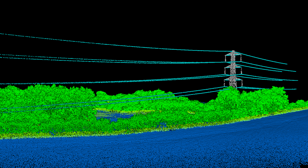 Lidarvisor - Wire and Transmission Tower Segmentation