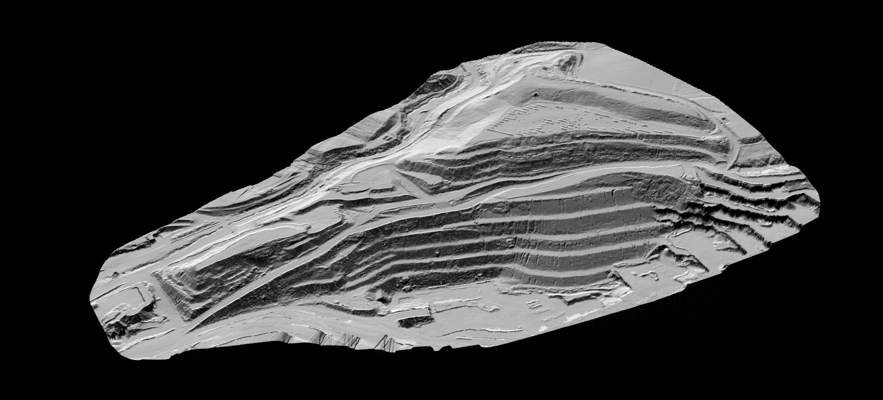 Lidarvisor - 3D Hillshade DTM