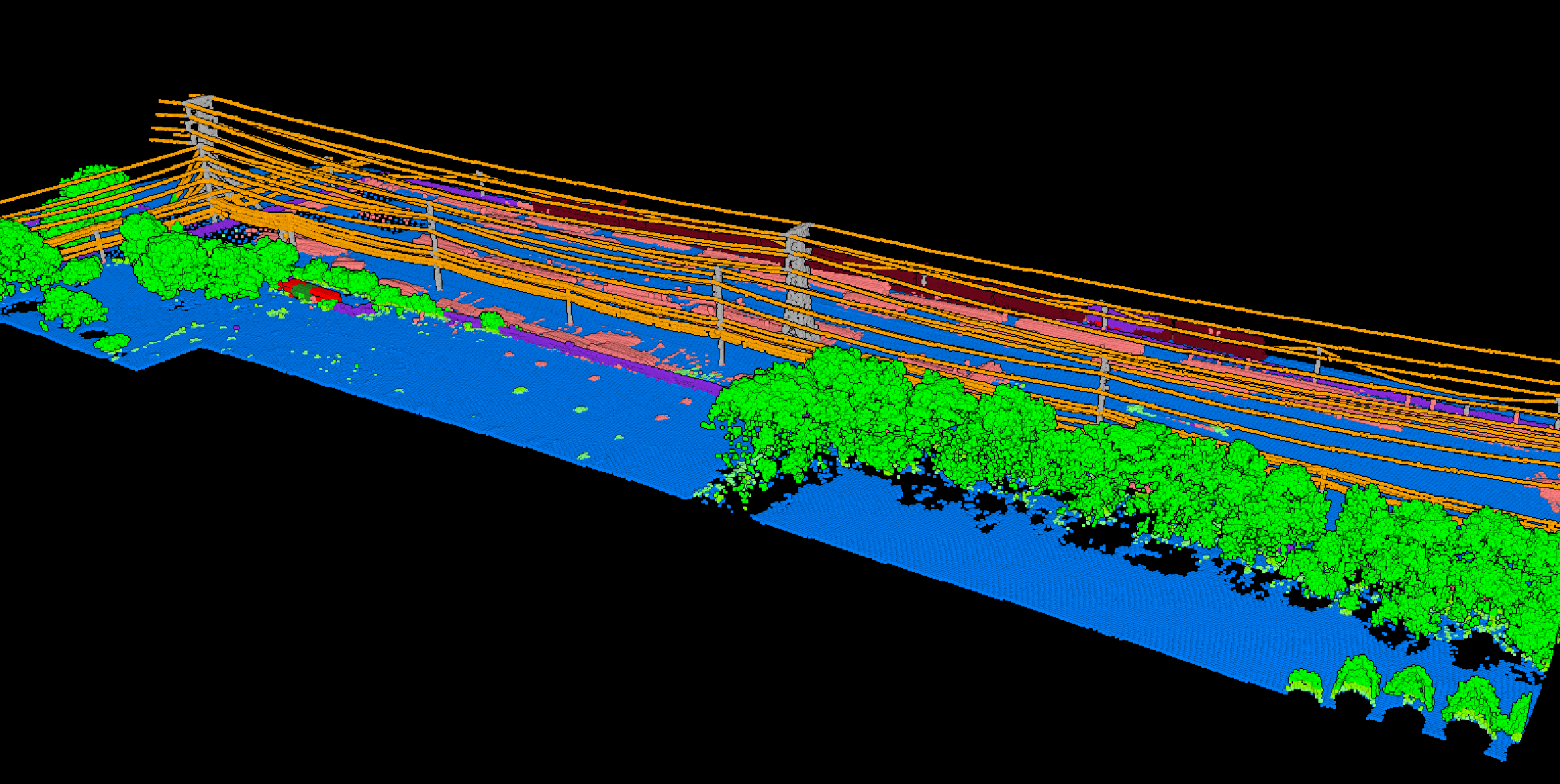 Lidarvisor - Utility Vegetation Management - Wire and Transmission Tower