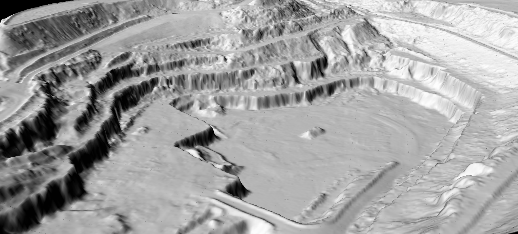 Lidarvisor - Quarry DTM