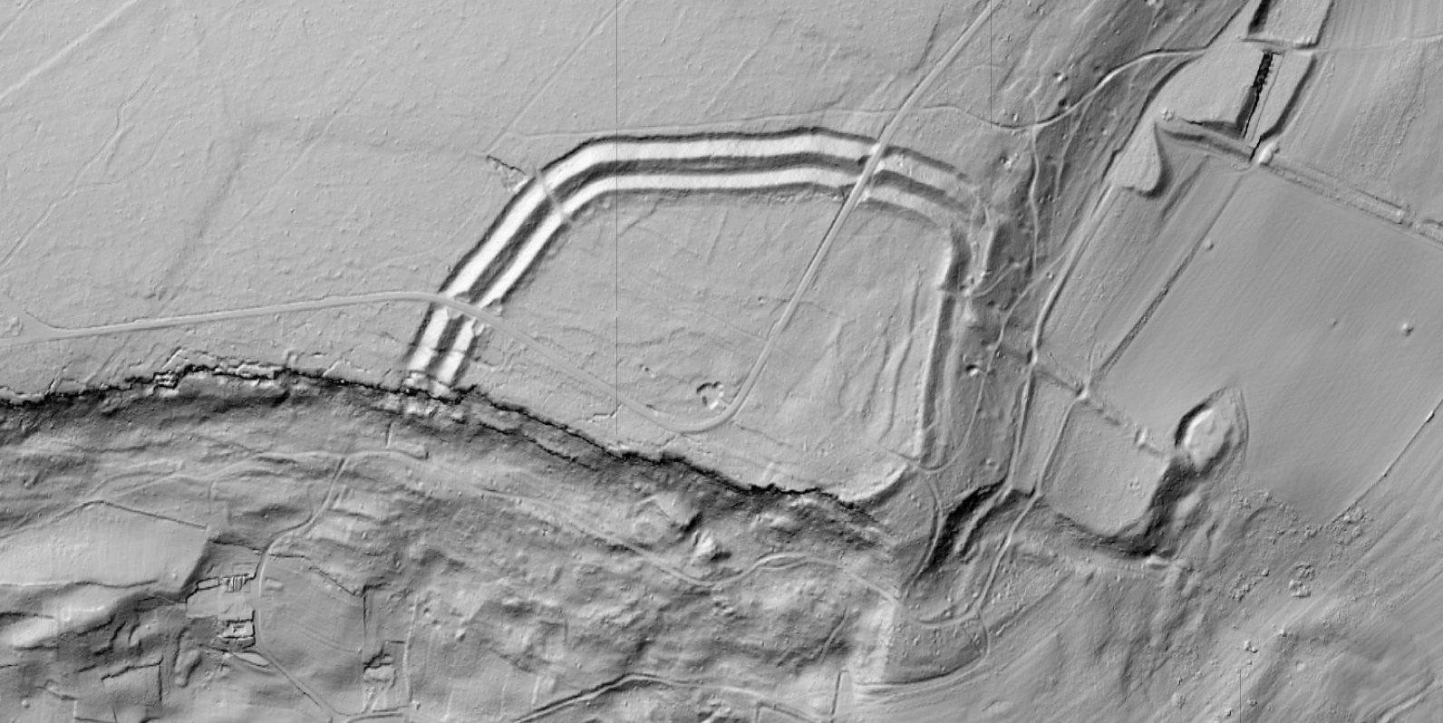 Lidarvisor - Hillshade DTM